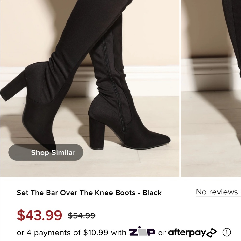 Brand new never worn knee high boots